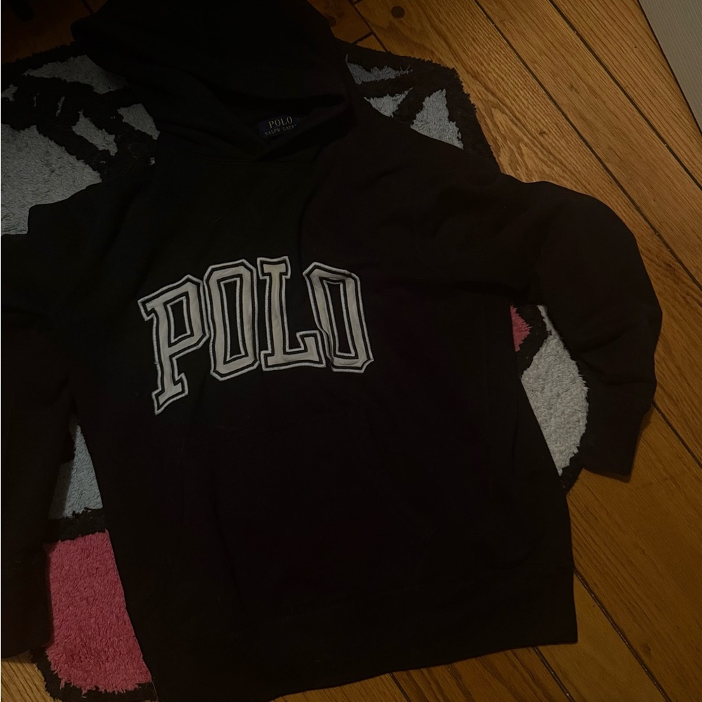 Polo Black Hoodie